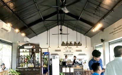 Hoàn thành quán cafe E-Coffee Trung Nguyên - Thủ Thừa